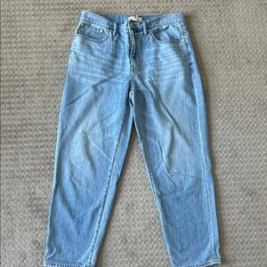 Madewell Slouchy Boy Jean 100% Cotton